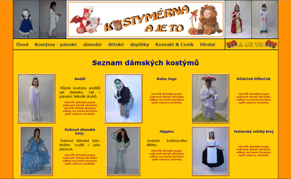 Kostymérna A JE TO Kostymérna A JE TO
